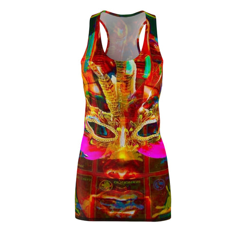 Women's Cut & Sew  Racerback Dress (AOP) Women's Cut & Sew  Racerback Dress (AOP)