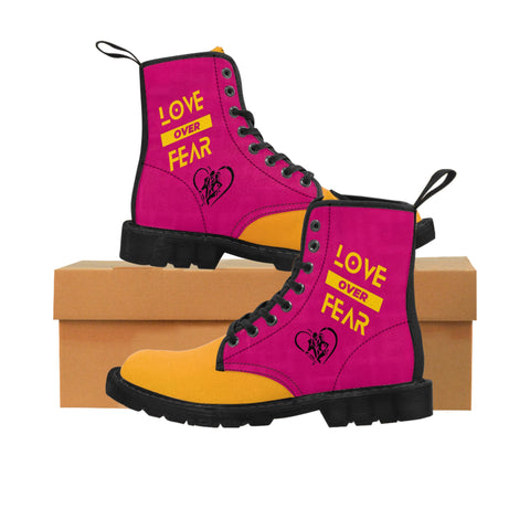 Women's Canvas HIP HOP ART Boots Women's Canvas HIP HOP ART Boots