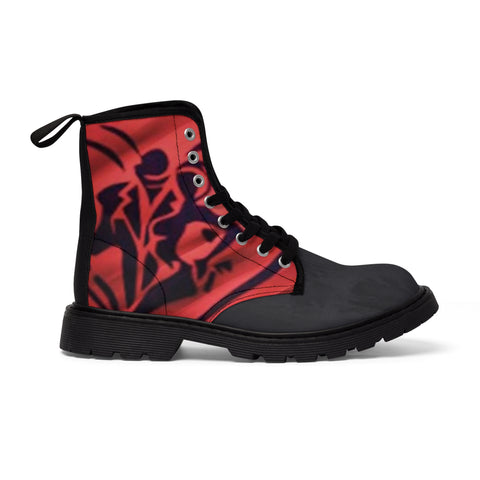 Women's Canvas HIP HOP ART Boots Women's Canvas HIP HOP ART Boots
