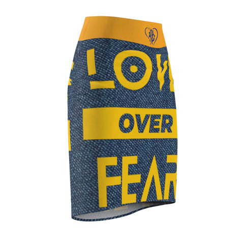 Women's HIP HOP ART Pencil Skirt (AOP) Women's HIP HOP ART Pencil Skirt (AOP)