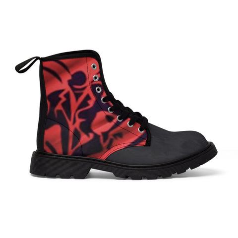 Women's Canvas HIP HOP ART Boots Women's Canvas HIP HOP ART Boots