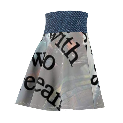 Women's  HIP HOP ART Skater Skirt (AOP) Women's  HIP HOP ART Skater Skirt (AOP)