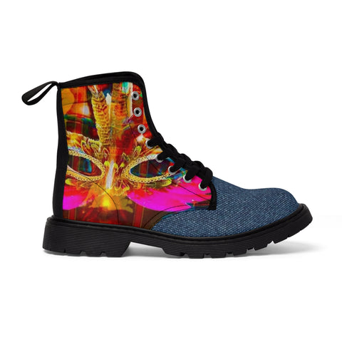 Women's Canvas HIP HOP ART Boots Women's Canvas HIP HOP ART Boots