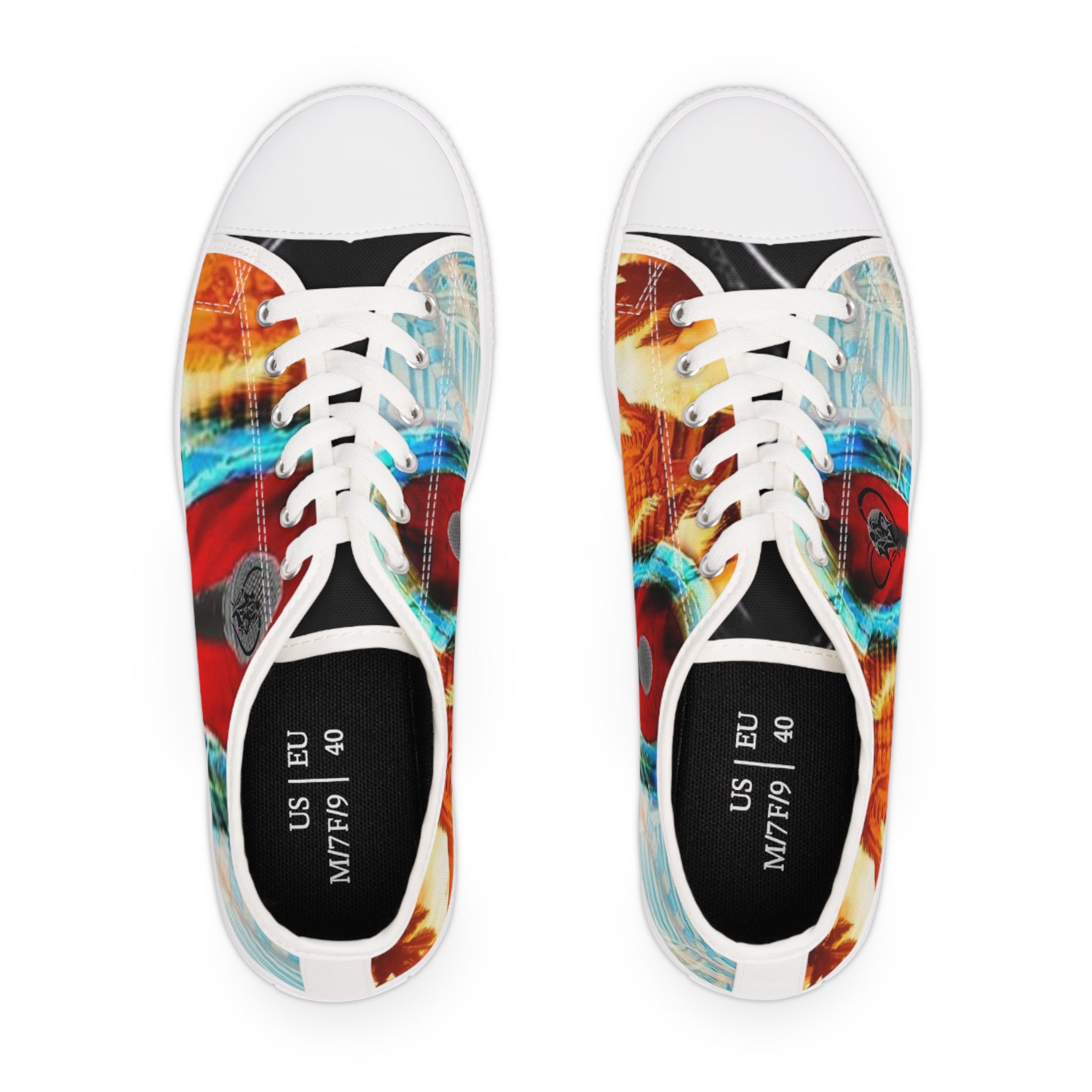Women's Low Top HIP HOP ART Sneakers Women's Low Top HIP HOP ART Sneakers
