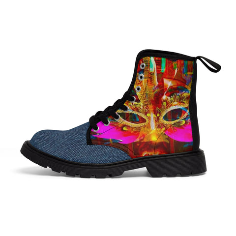 Women's Canvas HIP HOP ART Boots Women's Canvas HIP HOP ART Boots
