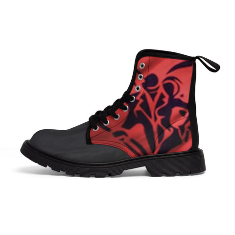 Women's Canvas HIP HOP ART Boots Women's Canvas HIP HOP ART Boots