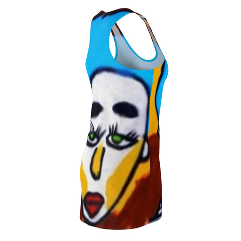 Women's Cut & Sew HIP HOP ART Racerback Dress (AOP) Women's Cut & Sew HIP HOP ART Racerback Dress (AOP)