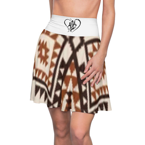 Women's  HIP HOP ART Skater Skirt (AOP) Women's  HIP HOP ART Skater Skirt (AOP)