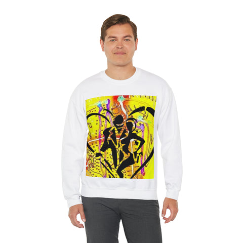 Unisex Heavy Blend™ HIP HOP ART Crewneck Sweatshirt Unisex Heavy Blend™ HIP HOP ART Crewneck Sweatshirt