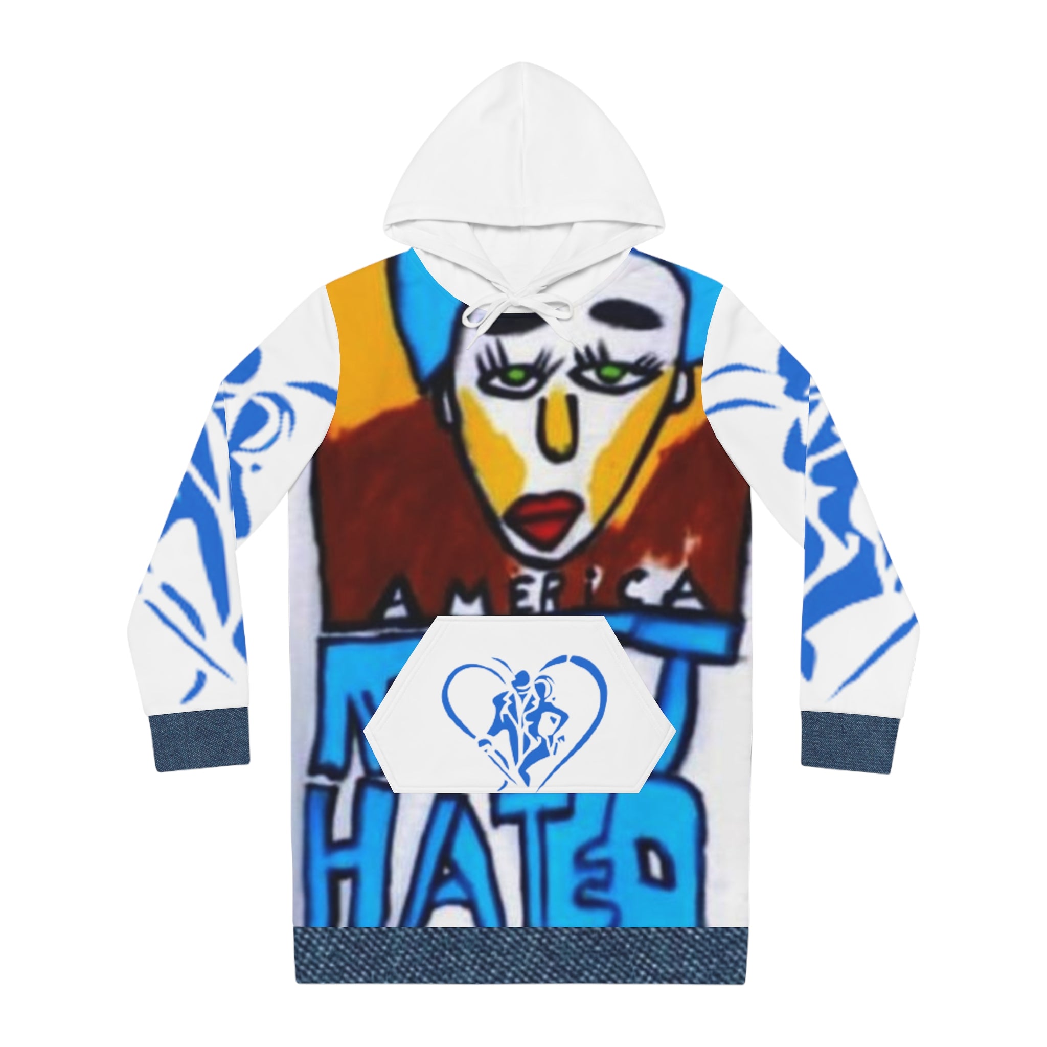 Women's HIP HOP ART Hoodie Dress (AOP) Women's HIP HOP ART Hoodie Dress (AOP)