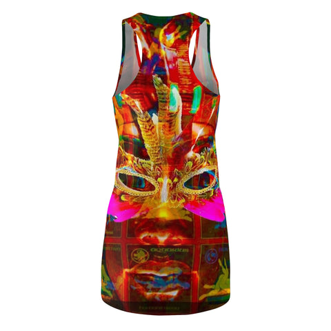 Women's Cut & Sew  Racerback Dress (AOP) Women's Cut & Sew  Racerback Dress (AOP)