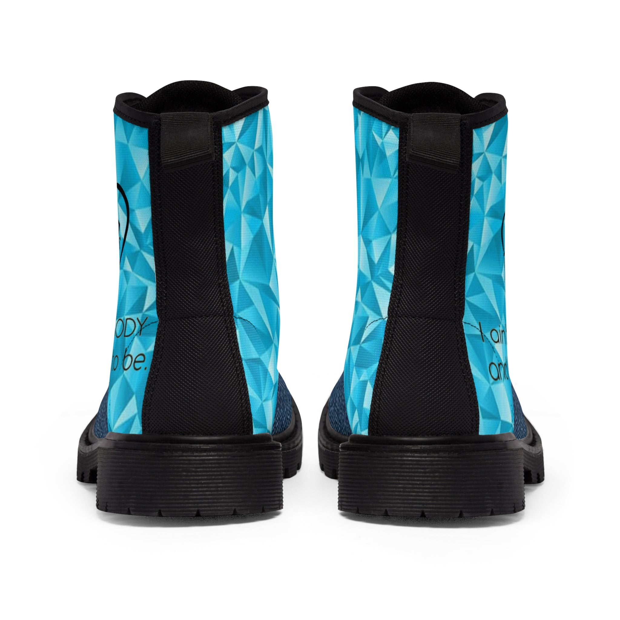 Women's Canvas HIP HOP ART Boots Women's Canvas HIP HOP ART Boots