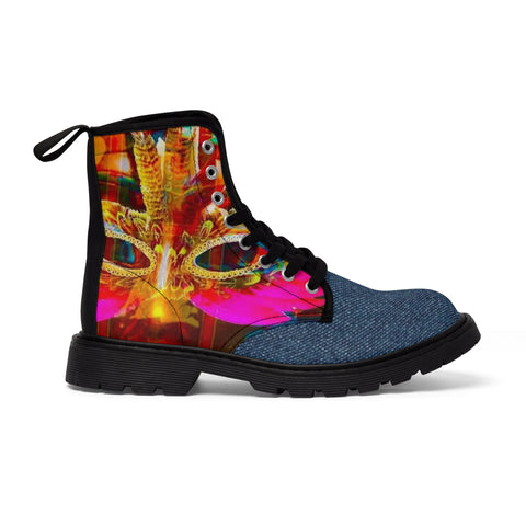 Women's Canvas HIP HOP ART Boots Women's Canvas HIP HOP ART Boots