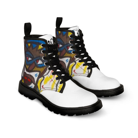 Women's Canvas HIP HOP ART Boots Women's Canvas HIP HOP ART Boots