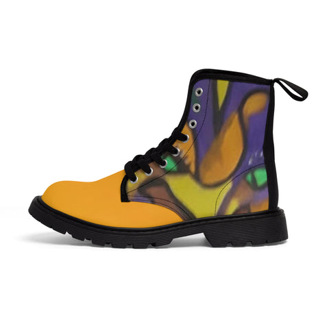 Women's Canvas HIP HOP ART Boots Women's Canvas HIP HOP ART Boots