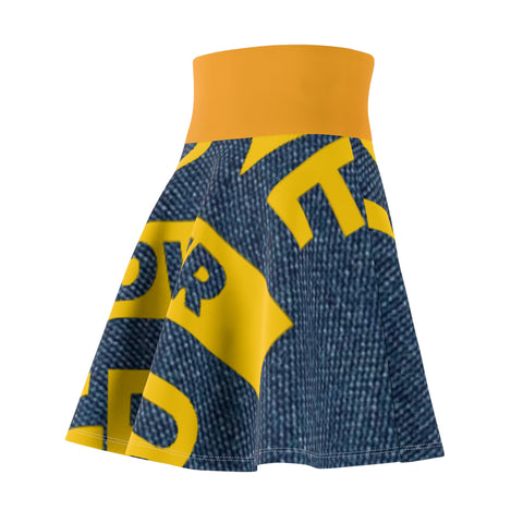 Women's  HIP  HOP ART Skater Skirt (AOP) Women's  HIP  HOP ART Skater Skirt (AOP)