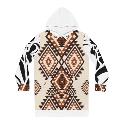 Women's  HIP HOP ART Hoodie Dress (AOP) Women's  HIP HOP ART Hoodie Dress (AOP)