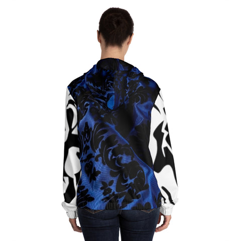 Women’s Full-Zip  HIP HOP ART Hoodie (AOP) Women’s Full-Zip  HIP HOP ART Hoodie (AOP)