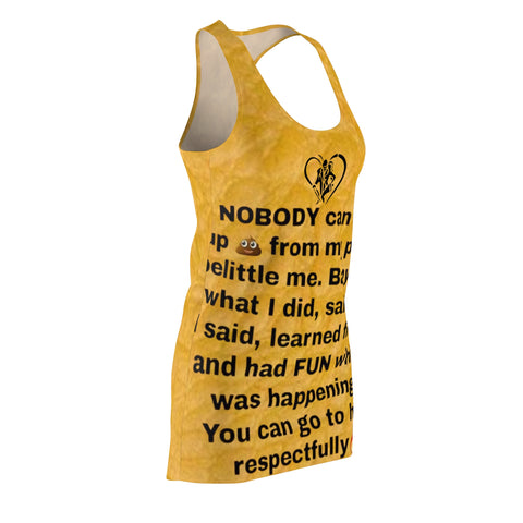Women's Cut & Sew HIP HOP ART Racerback Dress (AOP) Women's Cut & Sew HIP HOP ART Racerback Dress (AOP)