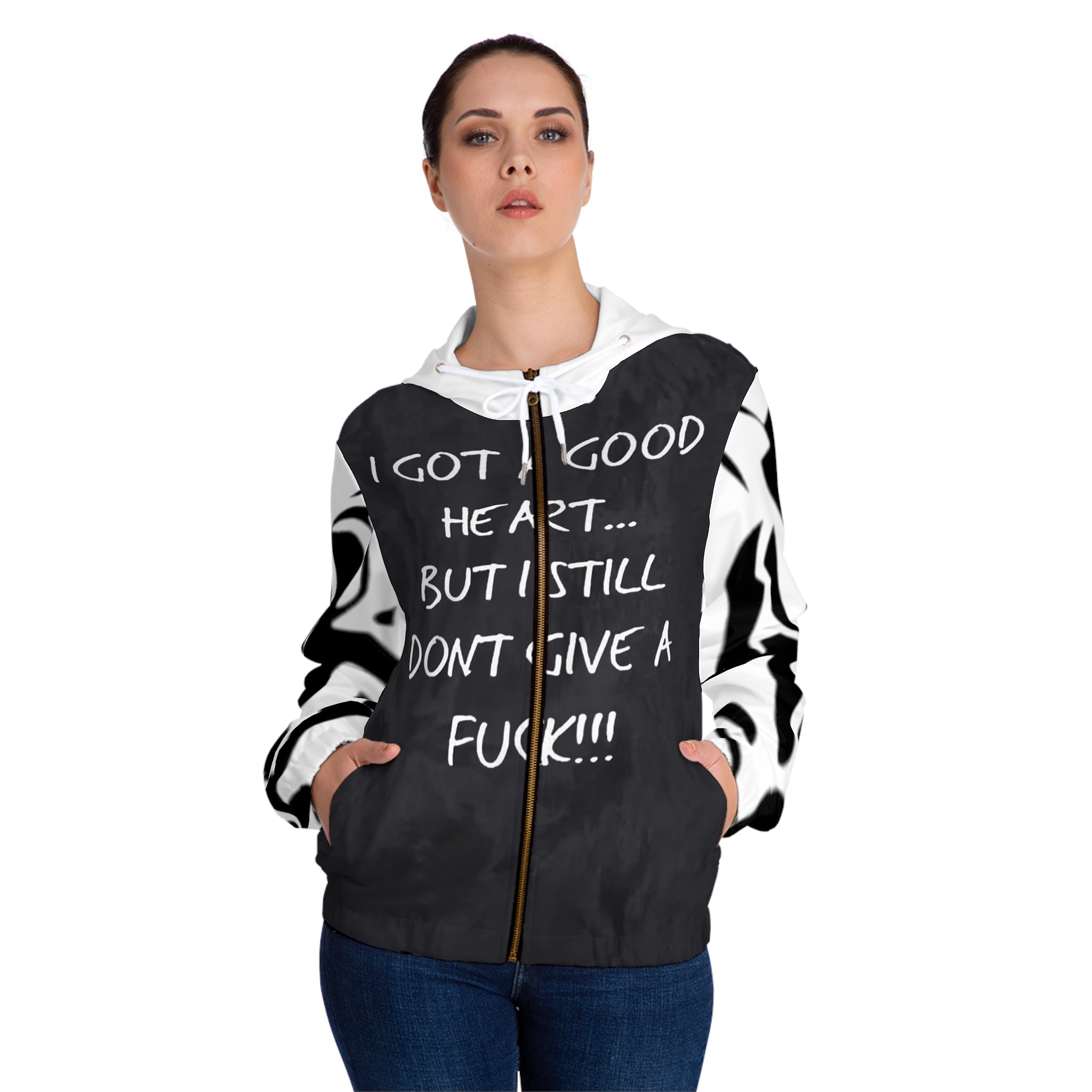 Women’s Full-Zip HIP HOP ART Hoodie (AOP) Women’s Full-Zip HIP HOP ART Hoodie (AOP)