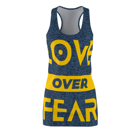 Women's Cut & Sew HIP HOP ART Racerback Dress (AOP) Women's Cut & Sew HIP HOP ART Racerback Dress (AOP)