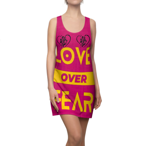 Women's Cut & Sew HIP HOP ART Racerback Dress (AOP) Women's Cut & Sew HIP HOP ART Racerback Dress (AOP)