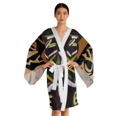 Long Sleeve HIP HOP ART Kimono Robe (AOP) Long Sleeve HIP HOP ART Kimono Robe (AOP)