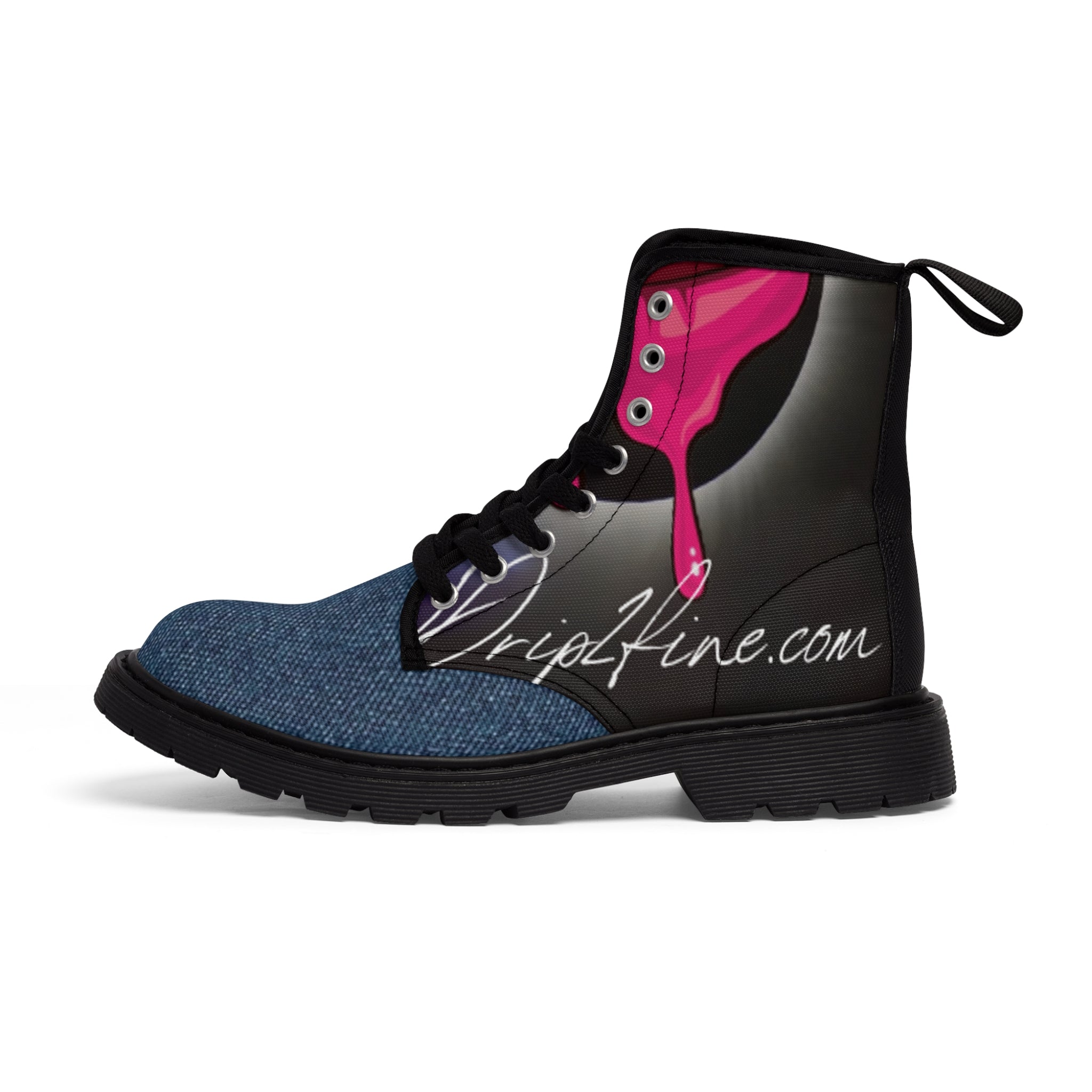 Women's Canvas HIP HOP ART Boots Women's Canvas HIP HOP ART Boots