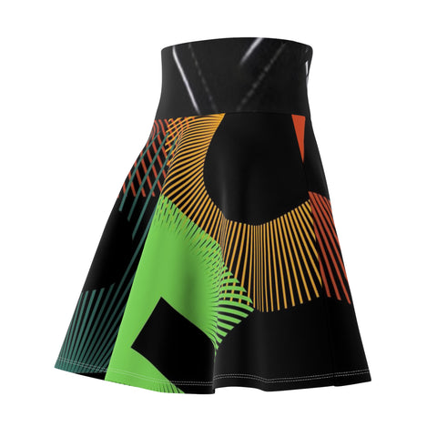 Women's HIP HOP ART Skater Skirt (AOP) Women's HIP HOP ART Skater Skirt (AOP)