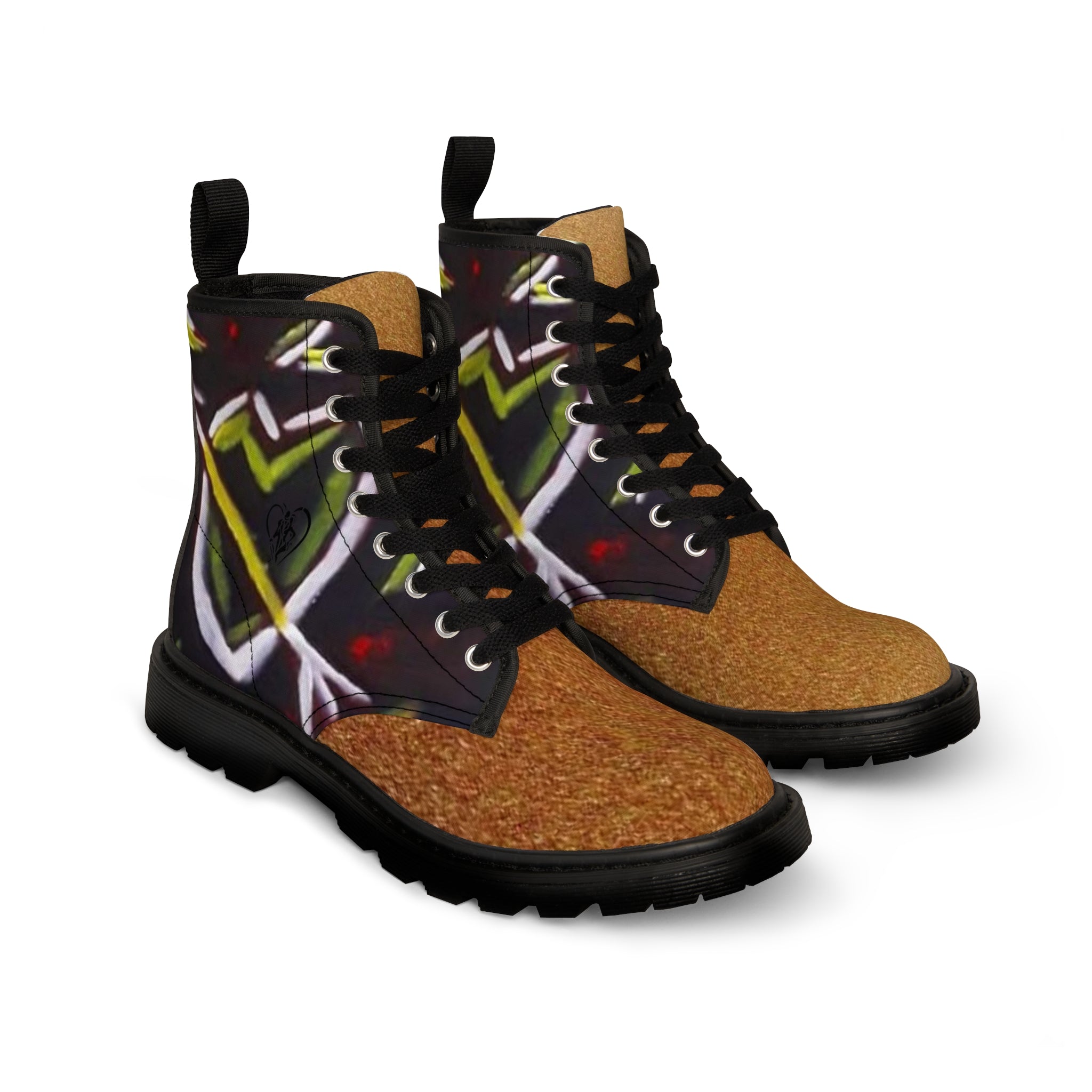 Women's Canvas HIP HOP ART Boots Women's Canvas HIP HOP ART Boots