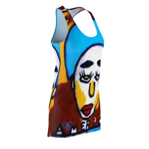 Women's Cut & Sew HIP HOP ART Racerback Dress (AOP) Women's Cut & Sew HIP HOP ART Racerback Dress (AOP)