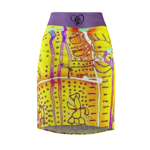 Women's HIP HOP ART Pencil Skirt (AOP) Women's HIP HOP ART Pencil Skirt (AOP)