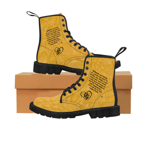 Women's Canvas  HIP HOP ART Boots Women's Canvas  HIP HOP ART Boots