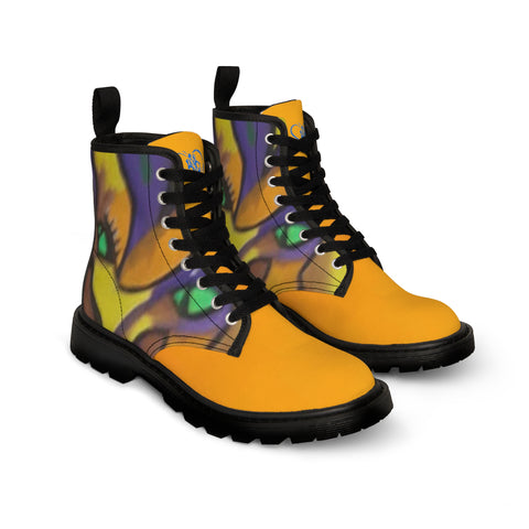 Women's Canvas HIP HOP ART Boots Women's Canvas HIP HOP ART Boots