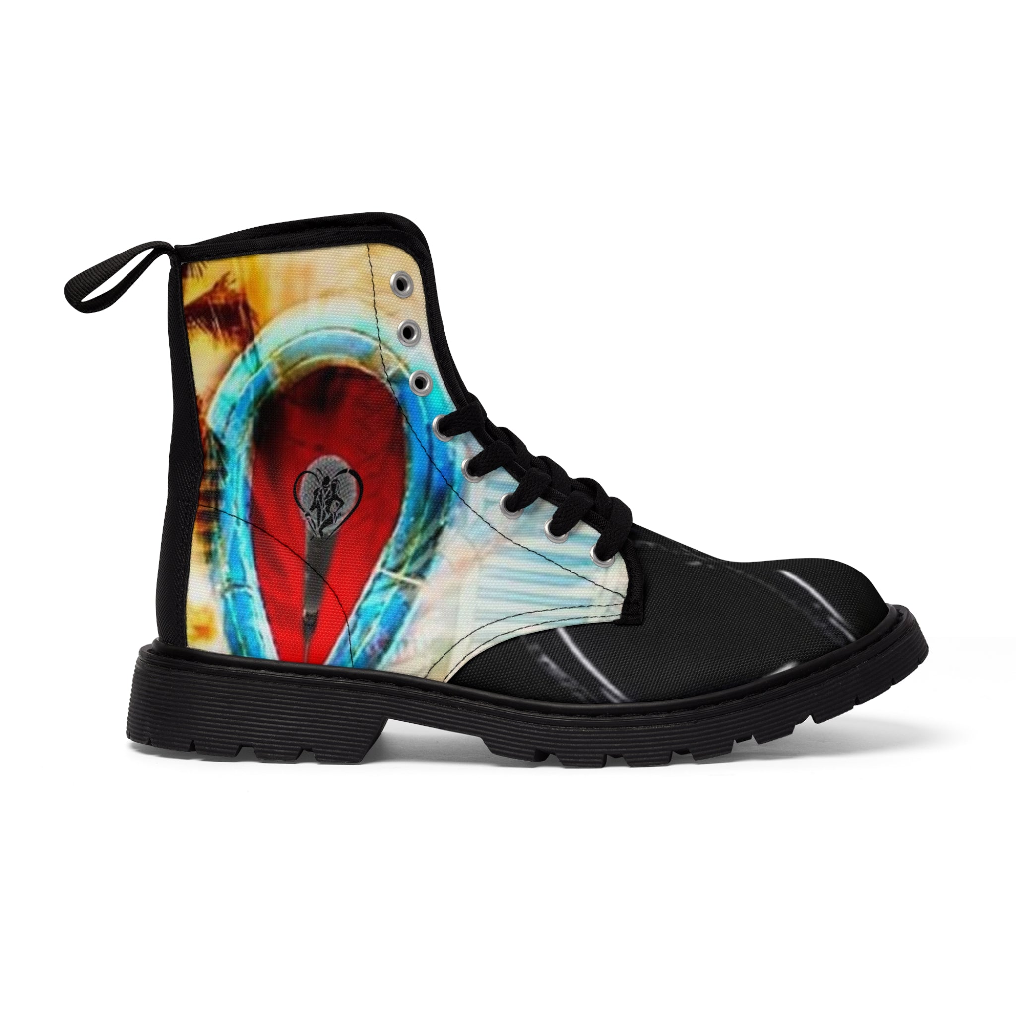 Women's Canvas HIP HOP ART Boots Women's Canvas HIP HOP ART Boots
