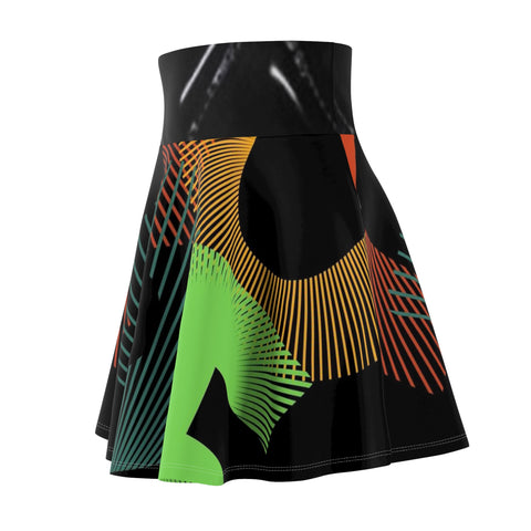 Women's HIP HOP ART Skater Skirt (AOP) Women's HIP HOP ART Skater Skirt (AOP)