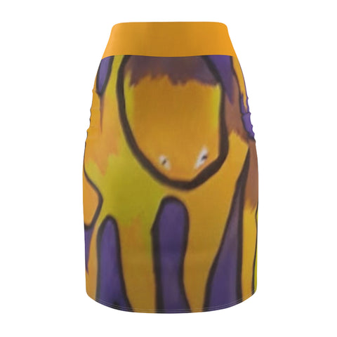 Women's HIP HOP ART Pencil Skirt (AOP) Women's HIP HOP ART Pencil Skirt (AOP)