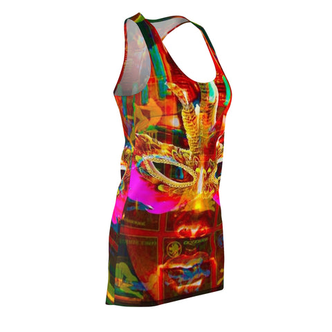 Women's Cut & Sew  Racerback Dress (AOP) Women's Cut & Sew  Racerback Dress (AOP)