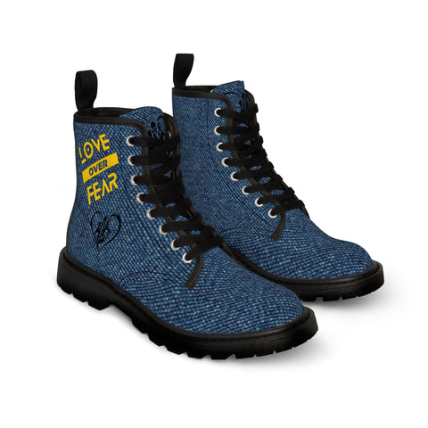Women's Canvas HIP HOP ART Boots Women's Canvas HIP HOP ART Boots