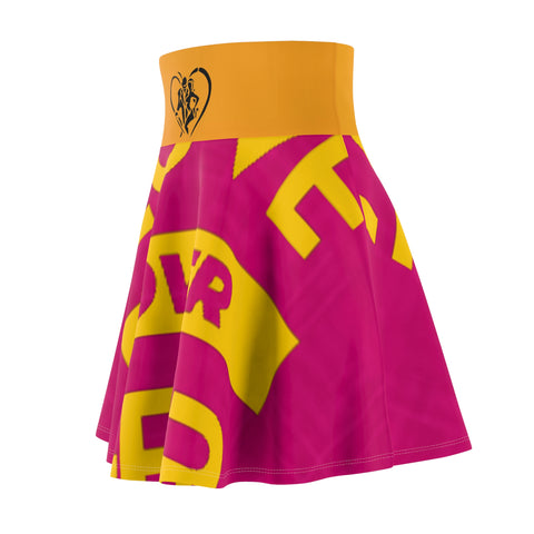 Women's  HIP HOP ART Skater Skirt (AOP) Women's  HIP HOP ART Skater Skirt (AOP)