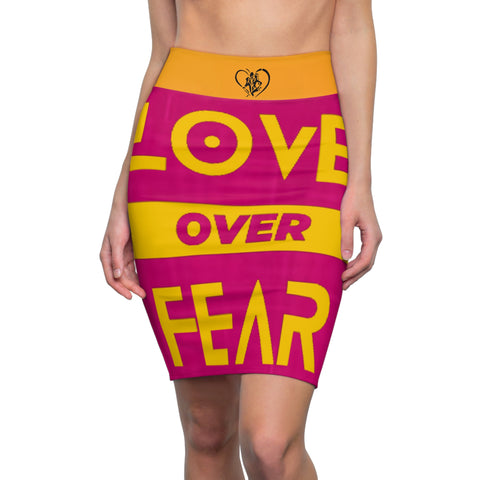 Women's HIP HOP ART Pencil Skirt (AOP) Women's HIP HOP ART Pencil Skirt (AOP)