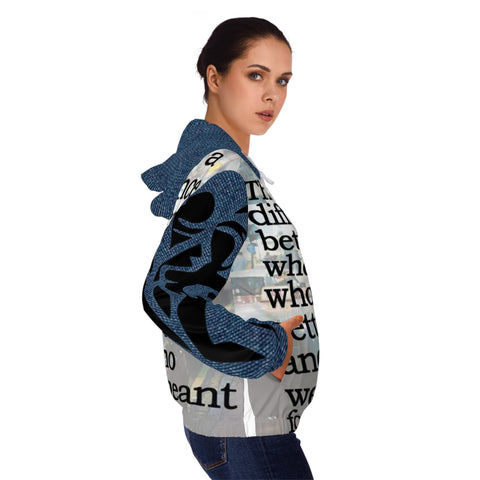 Women’s Full-Zip HIP HOP ART Hoodie (AOP) Women’s Full-Zip HIP HOP ART Hoodie (AOP)