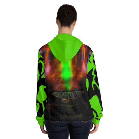 Women’s Full-Zip  HIP HOP ART Hoodie (AOP) Women’s Full-Zip  HIP HOP ART Hoodie (AOP)