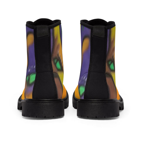 Women's Canvas HIP HOP ART Boots Women's Canvas HIP HOP ART Boots