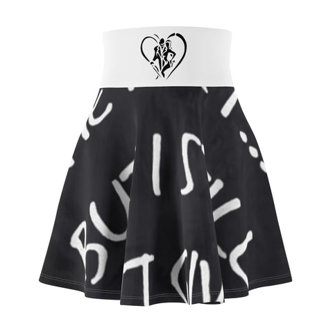 Women's  HIP HOP ART Skater Skirt (AOP) Women's  HIP HOP ART Skater Skirt (AOP)
