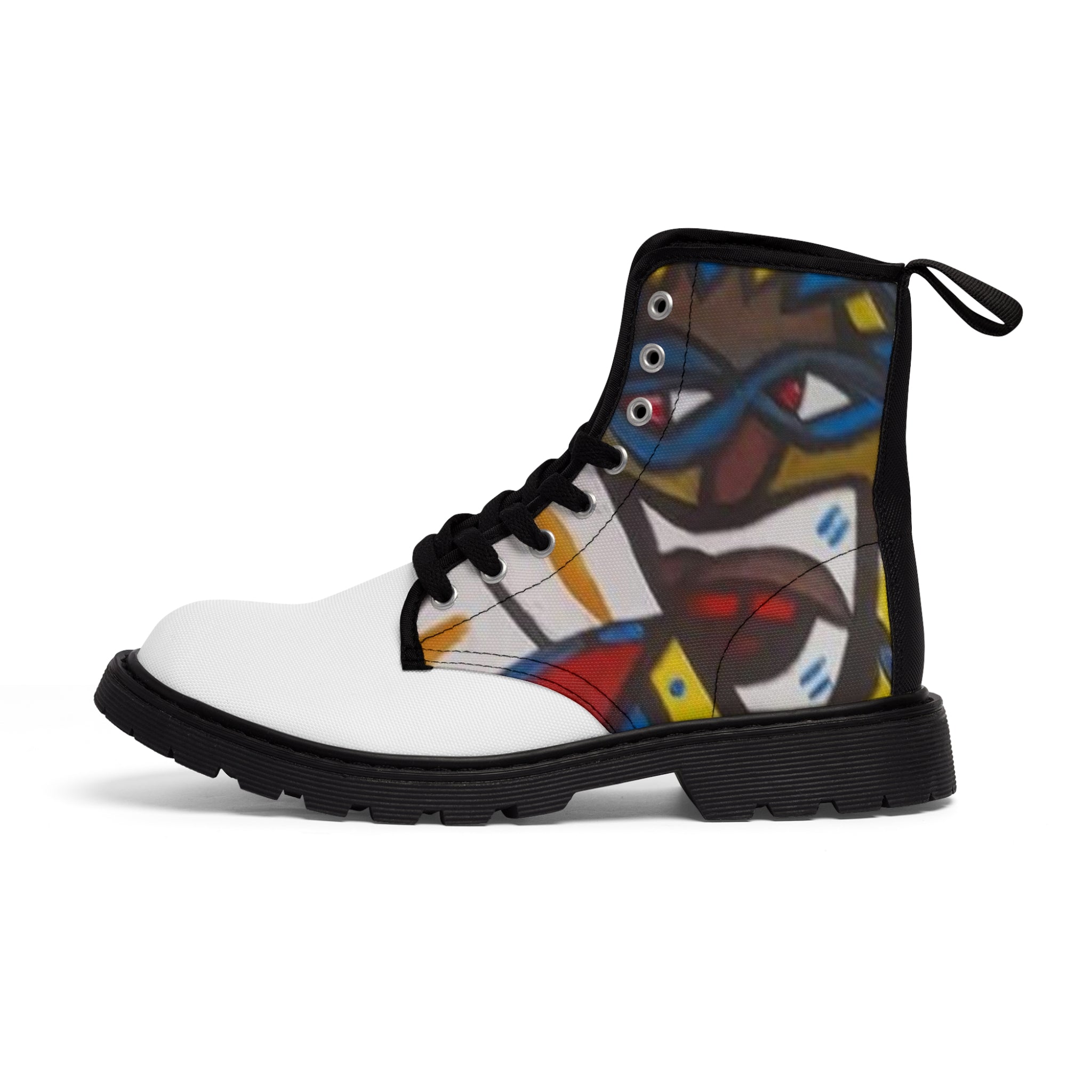 Women's Canvas HIP HOP ART Boots Women's Canvas HIP HOP ART Boots
