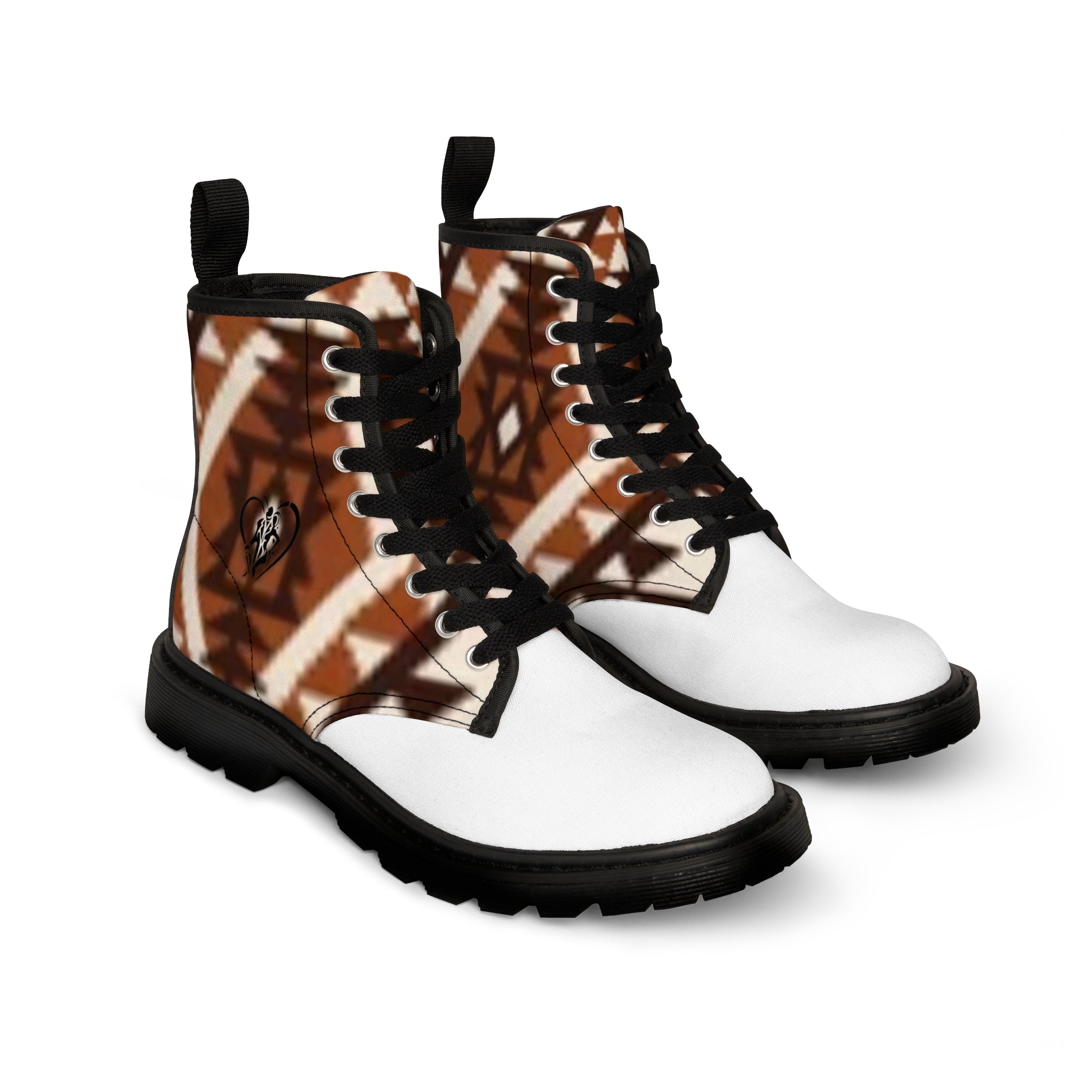 Women's Canvas HIP HOP ART Boots Women's Canvas HIP HOP ART Boots