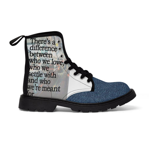 Women's Canvas HIP HOP ART Boots Women's Canvas HIP HOP ART Boots
