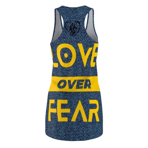 Women's Cut & Sew HIP HOP ART Racerback Dress (AOP) Women's Cut & Sew HIP HOP ART Racerback Dress (AOP)