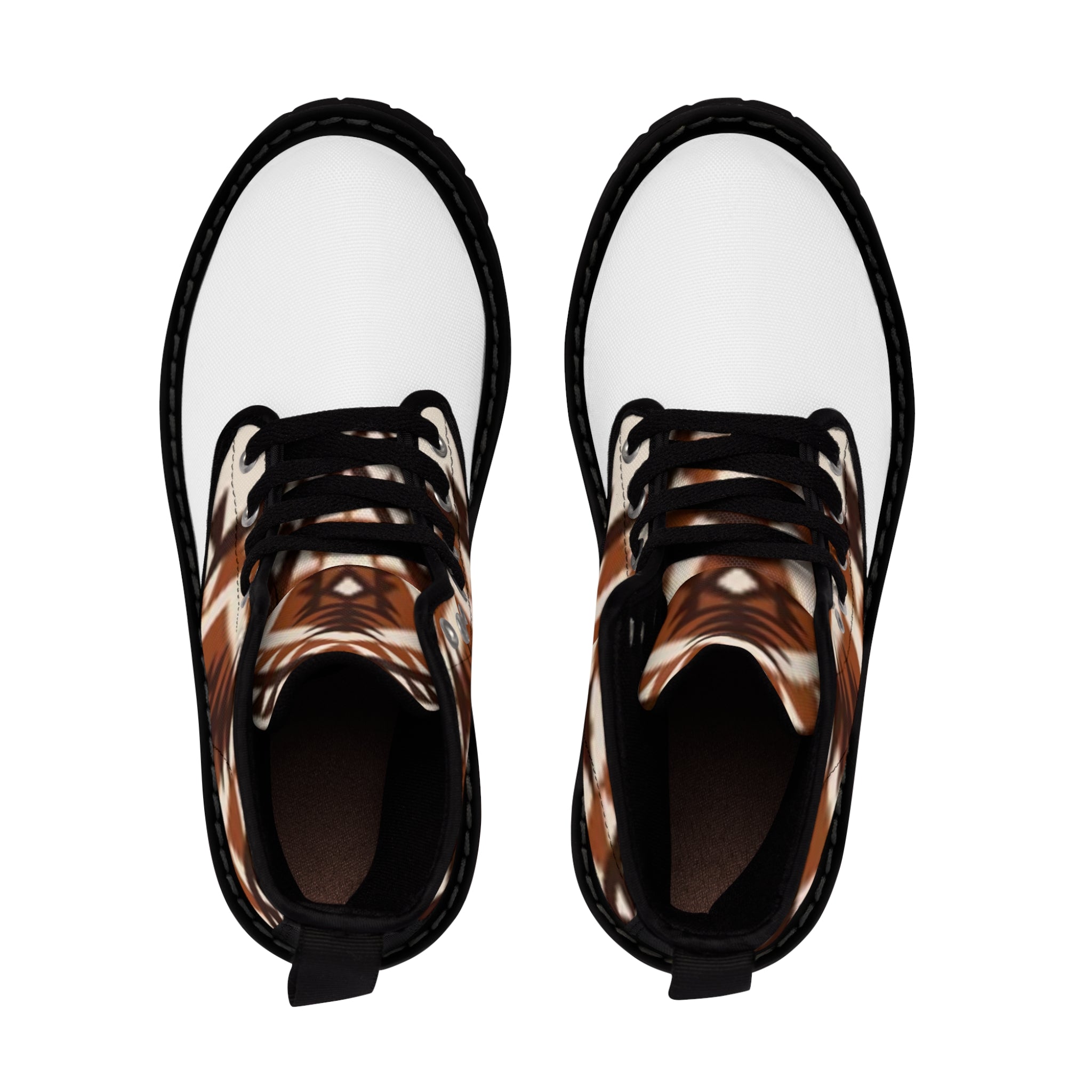 Women's Canvas HIP HOP ART Boots Women's Canvas HIP HOP ART Boots